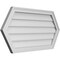Ekena Millwork Half Round Surface Mount PVC Gable Vent w/ 2"W x 1-1/2"P Brickmould Frame, 38"W x 19"H GVPHR38X1902SN - alternate 2